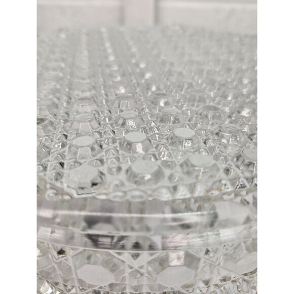 Vintage William Adams 24% Leaded Crystal Salad Bowl, Plated Rim ENGLAND - Picture 11 of 15